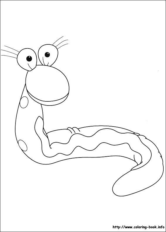 Andy Pandy coloring picture